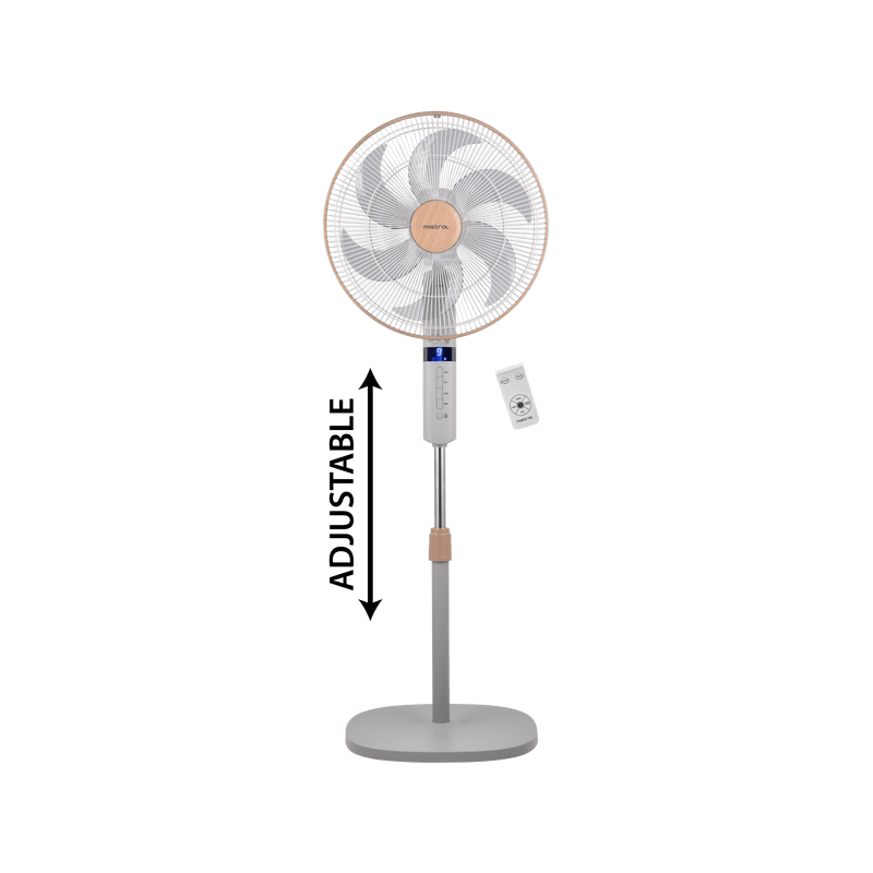 Mistral 40cm BLDC Stand Fan with Remote MSF1653DR-WG
