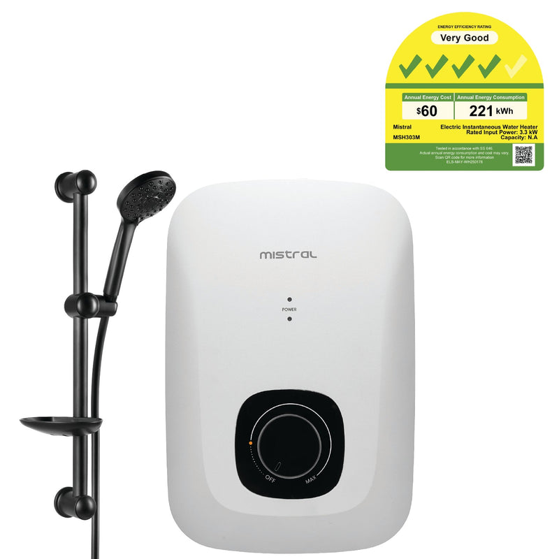Mistral Instant Shower Heater MSH303M