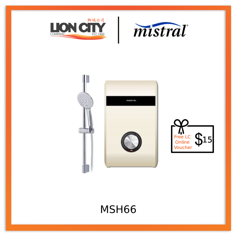 Mistral MSH66 Instant Shower Heater