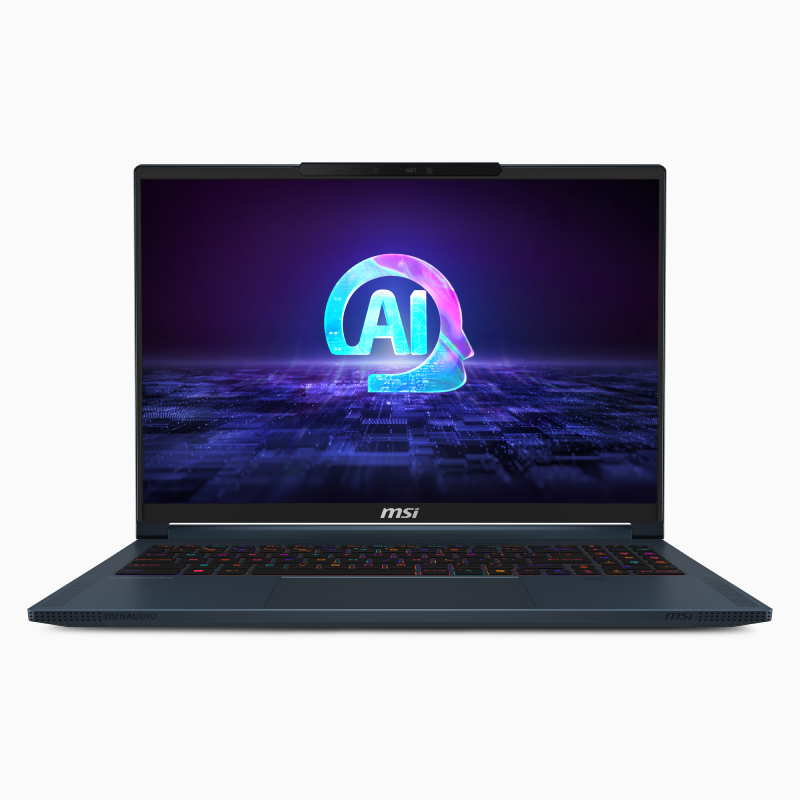 MSI Stealth 16 AI Studio A1VHG-028SG 16" UHD+ 120Hz Notebook Intel Core Ultra 9 185H RTX 4080 32GB 2TB