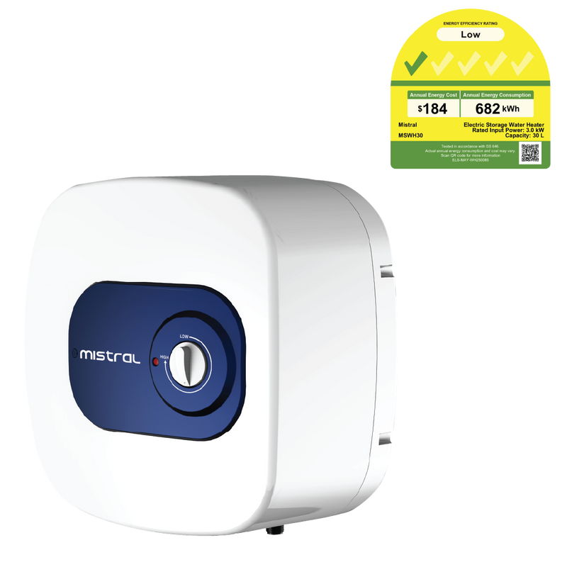 Mistral 30L Electric Storage Water Heater MSWH30