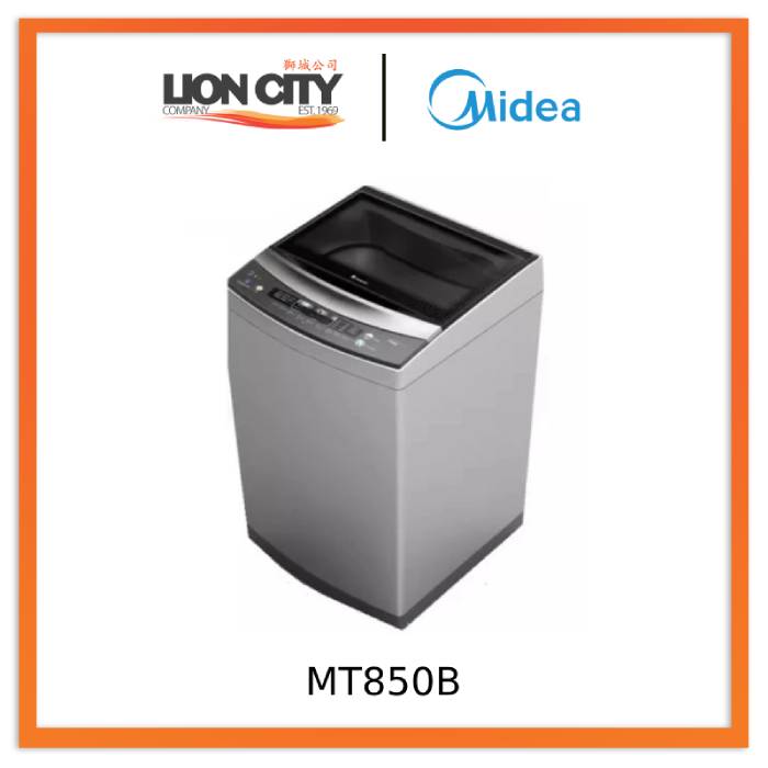 Midea MT850B 8kg Top Load Washing Machine