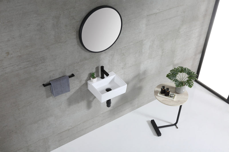 Rubine VENTO 33M Ceramic Basin