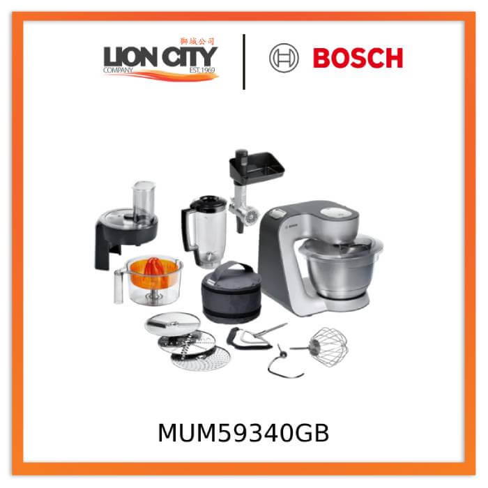 Bosch MUM59340GB Kitchen machine MUM5 1000 W Silver Anthracite