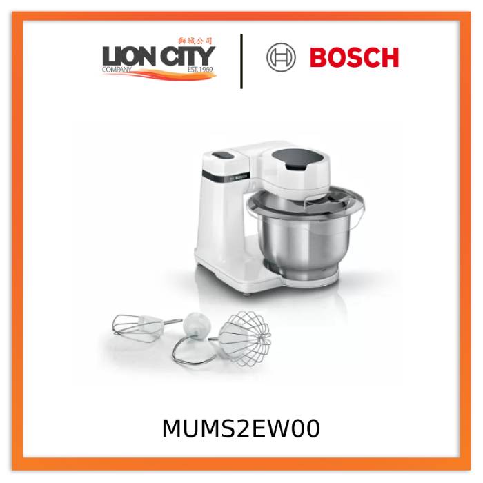 Bosch MUMS2EW00 Kitchen Machine MUM Serie 2700 W White