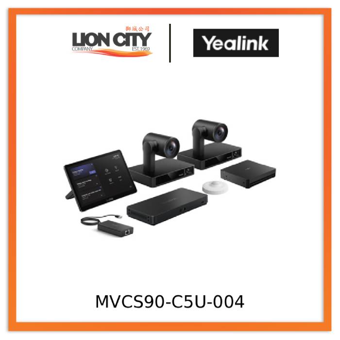 Yealink MVC S90-C5U-004 Teams Room System for Extra-Large Rooms "Contact for Price"