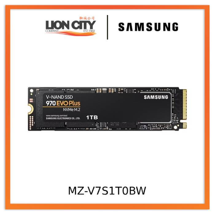 Samsung 970 EVO Plus Series - 1TB PCIe NVMe - M.2 Internal SSD (MZ-V7S1T0BW)