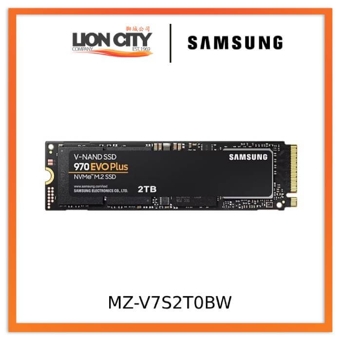 Samsung 970 EVO Plus 2 TB NVMe M.2 PCIe Internal Solid State Drive  (MZ-V7S2T0BW) –