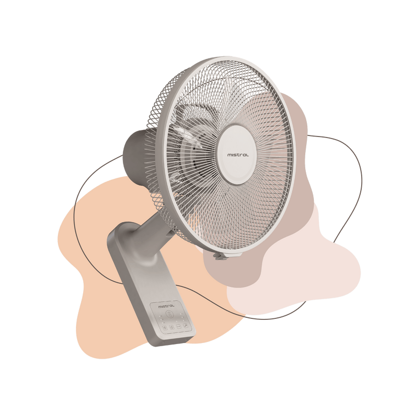 Formaease by Mistral 30cm BLDC Wall Fan MWF1257DR