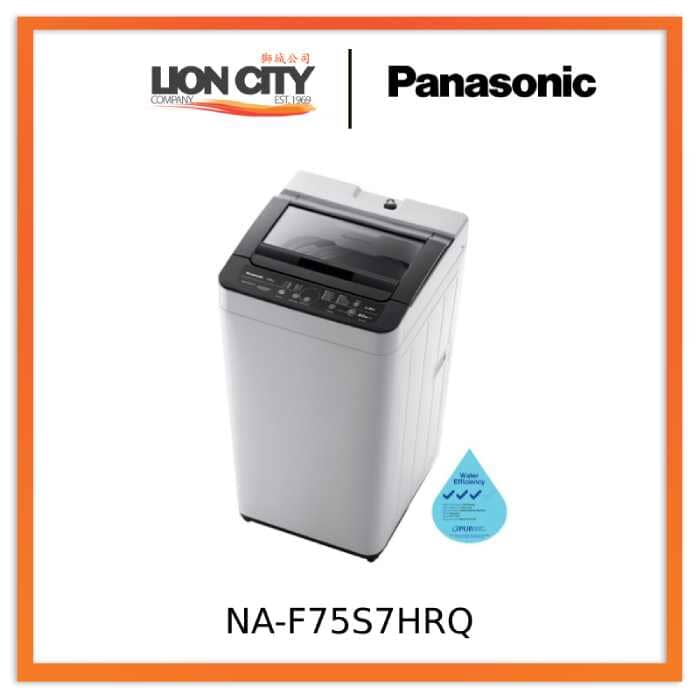 Panasonic NA-F75S7HRQ 7.5kg Top Load Washer (3 Ticks)