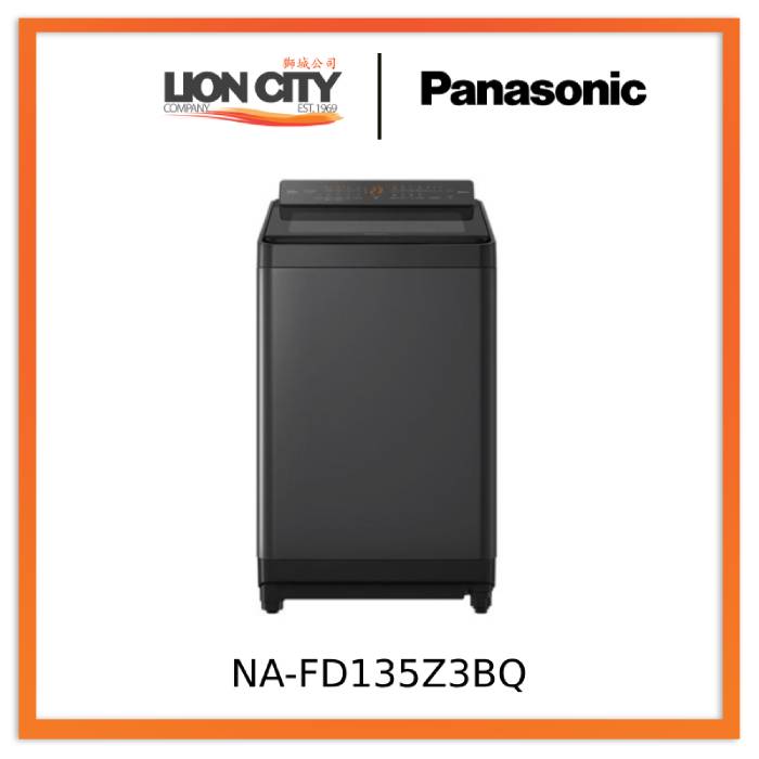 Panasonic NA-FD135Z3BQ 13.5kg AutoDose Top Load Washing Machine Washer