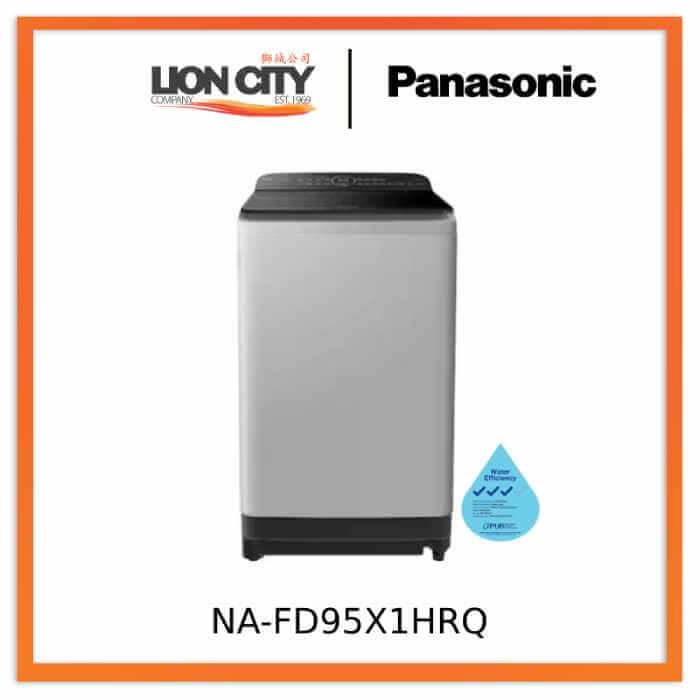 Panasonic NA-FD95X1HRQ 9.5kg Top Load Washer (3 Ticks)