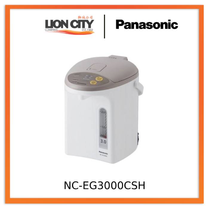 Panasonic NC-EG3000CSH Electric Thermal Pot Airpot 3L - with 4 temperature settings