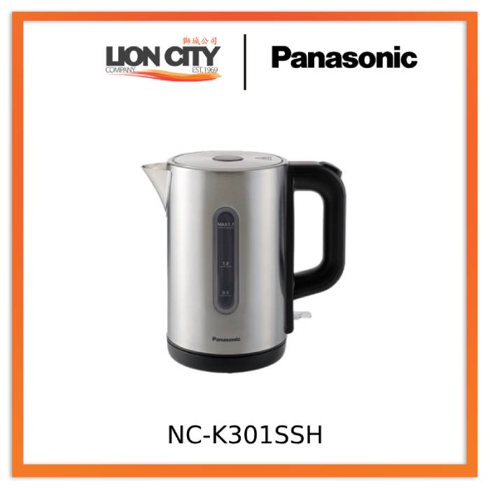 Panasonic NC-K301SSH 1.7L SUS Electric Kettle