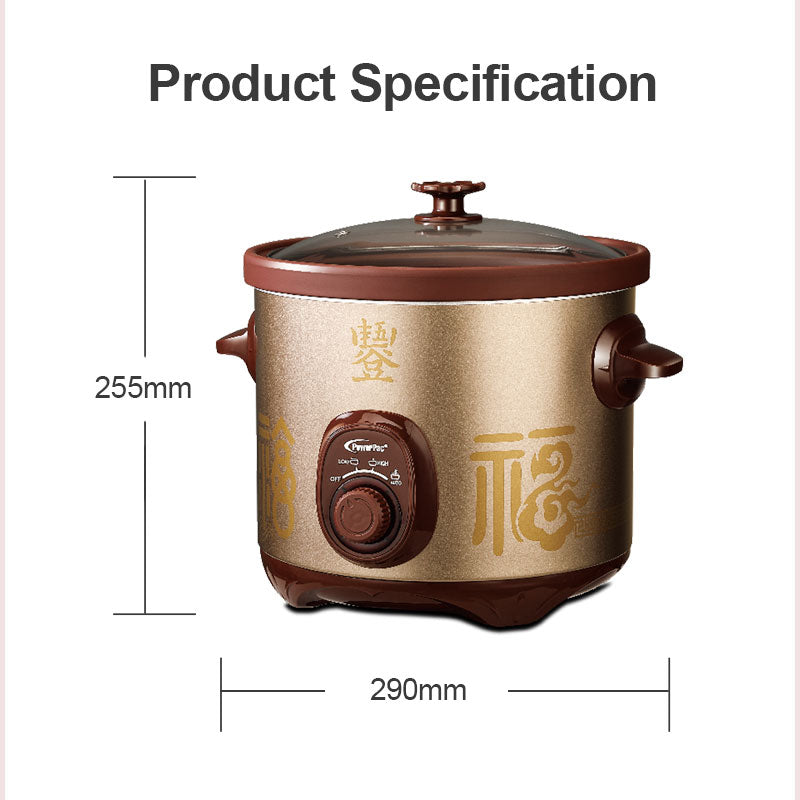 PowerPac 3.5L Slow Cooker PPSC35