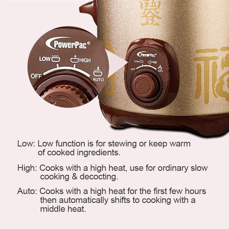 PowerPac 3.5L Slow Cooker PPSC35
