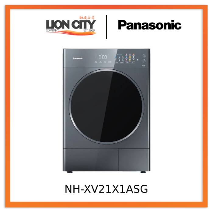 Panasonic NH-XV21X1ASG 10.5kg Heat Pump Dryer