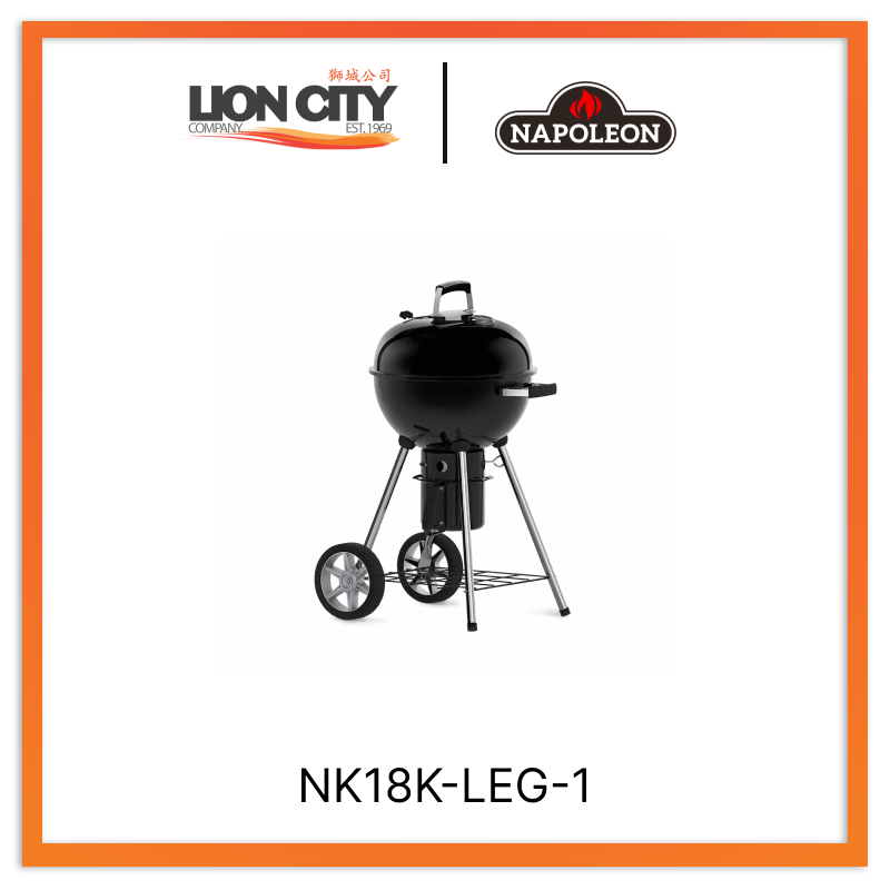 Napoleon NK18K-LEG-1 18″ Charcoal Kettle Grill (Display Unit)