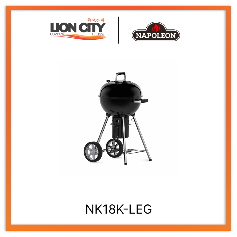 Napoleon NK18K-LEG 18″ Charcoal Kettle Grill