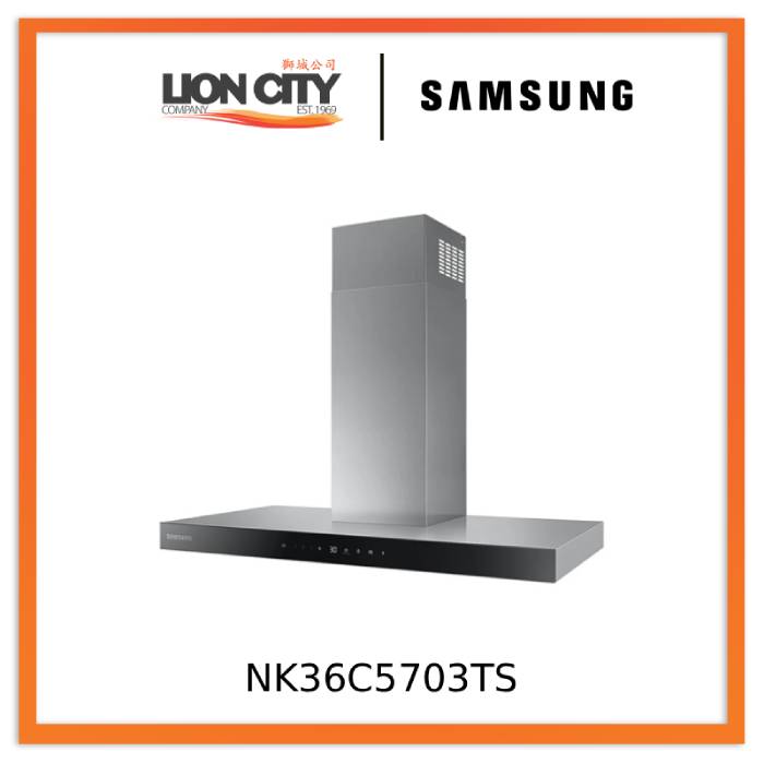 Samsung NK36C5703TS 90CM Wall-mount Hood