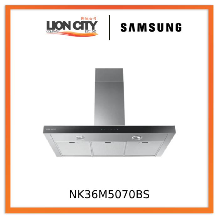 Samsung NK36M5070BS 90CM Wall-Mount Hood