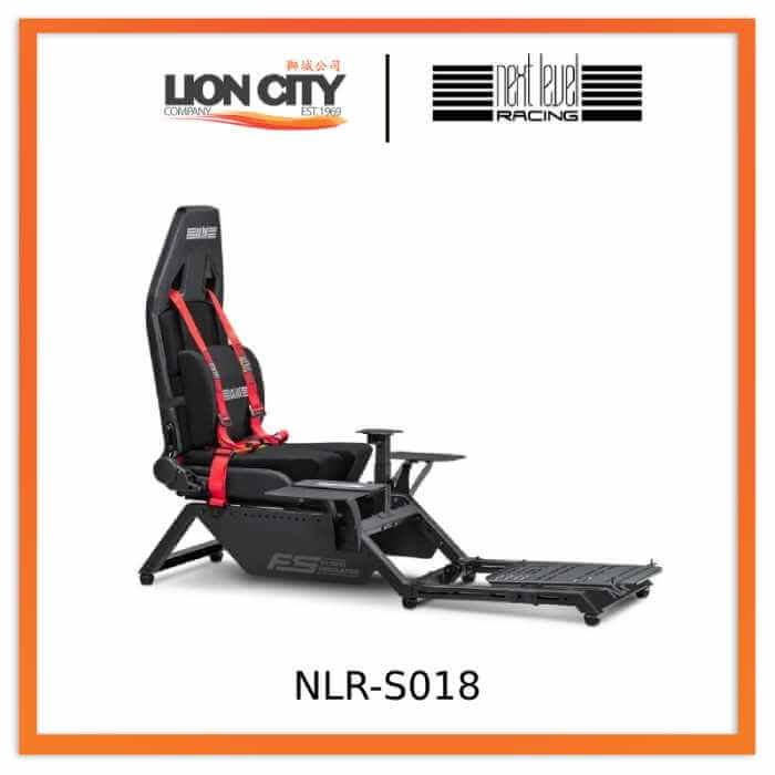 Next Level Racing NLR-S018 Flight Simulator, for Flight Only, Compatible with Major Controller Manufacturers, Keyboard Plate Included