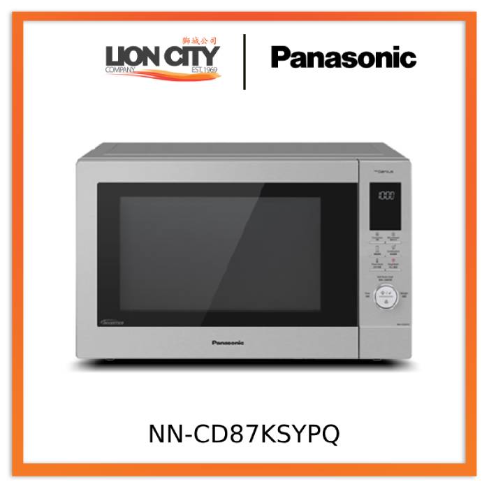 Panasonic NN-CD87KSYPQ 34L Convection Microwave Oven Genius Sensor for Smart Cooking