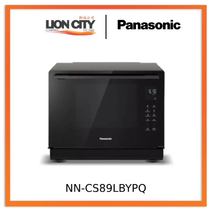 Panasonic NN-CS89LBYPQ 31L Convection Steam Grill Microwave Oven