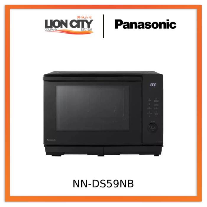 Panasonic NN-DS59NB 27L Grill Steam Microwave Oven