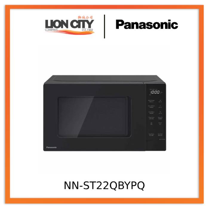 Panasonic NN-ST22QBYPQ 20L Solo Microwave Oven