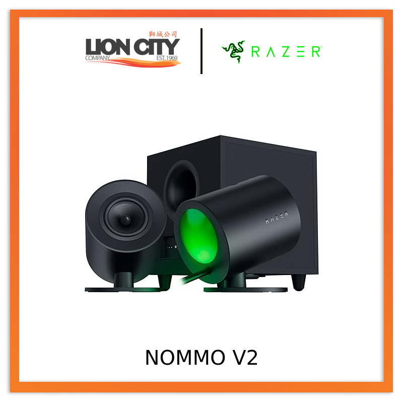 Razer Nommo V2 Computer Speakers 2.0 - RZ05-02450100-R3W1
