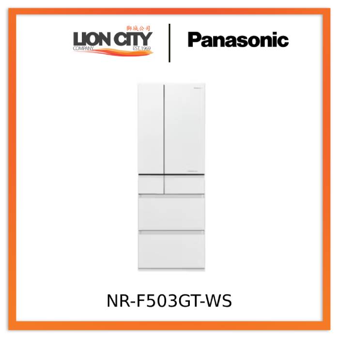 Panasonic NR-F503GT-NS/TS/WS 402L 6-Door Refrigerator