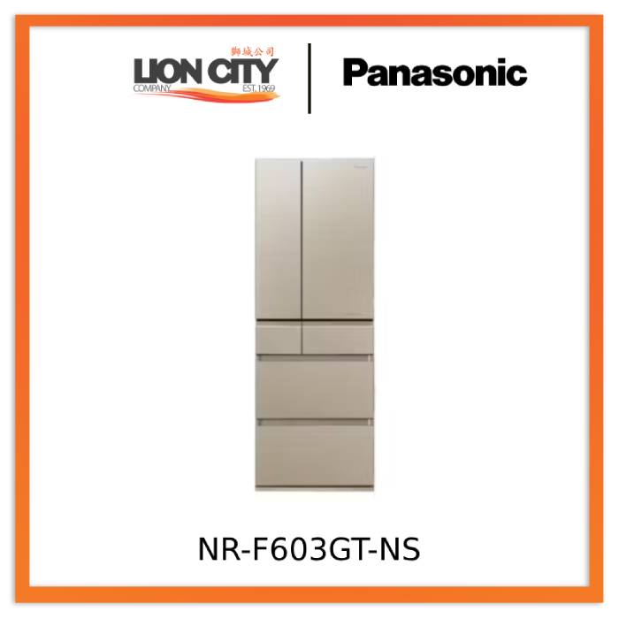 Panasonic NR-F603GT-NS/TS/WS 488L 6-Door Refrigerator