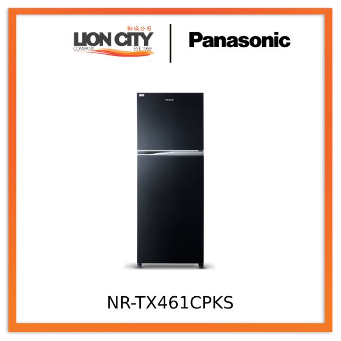 Panasonic NR-TX461CPKS 405L 2 Doors Refrigerator with Jumbo Freezer