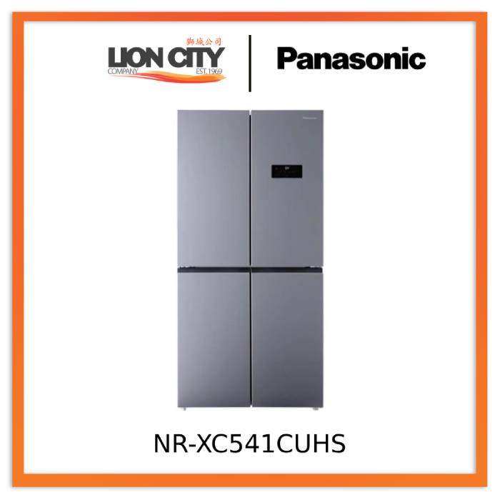 Panasonic NR-XC541CUHS 503L 4-Door Fridge