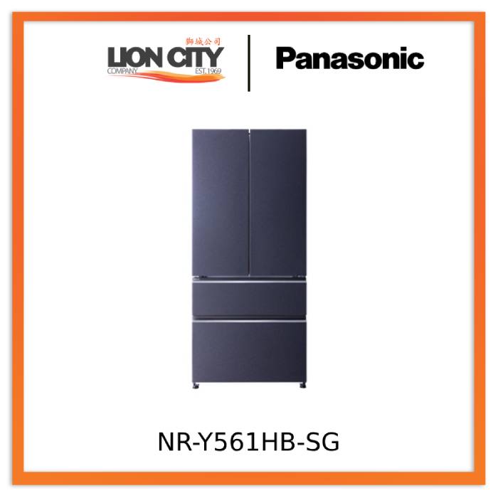 Panasonic NR-Y561HB-SG 4 Door Fridge