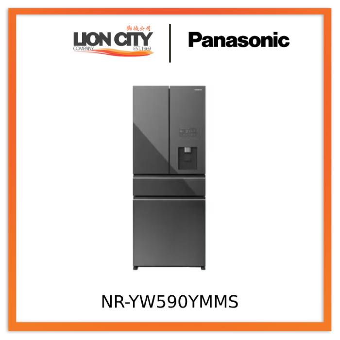 Panasonic NR-YW590YMMS 537L Premium 4-door Refrigerator