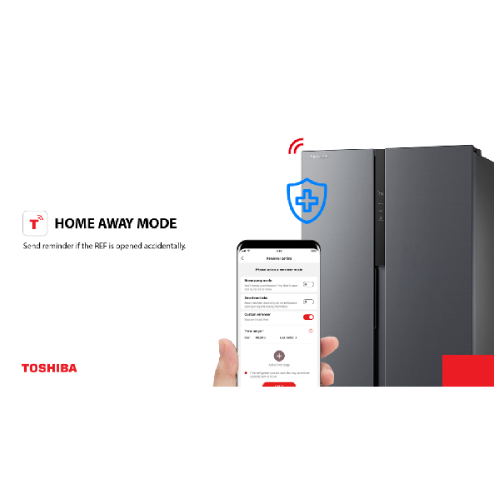 Toshiba GR-RS780WI-PMX(06) 601L Side By Side Fridge Refrigerator
