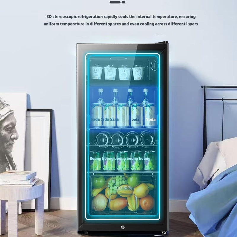 Chigo Ice Bar Compact Beverage Chiller with Transparent Glass Door - Lion City Company