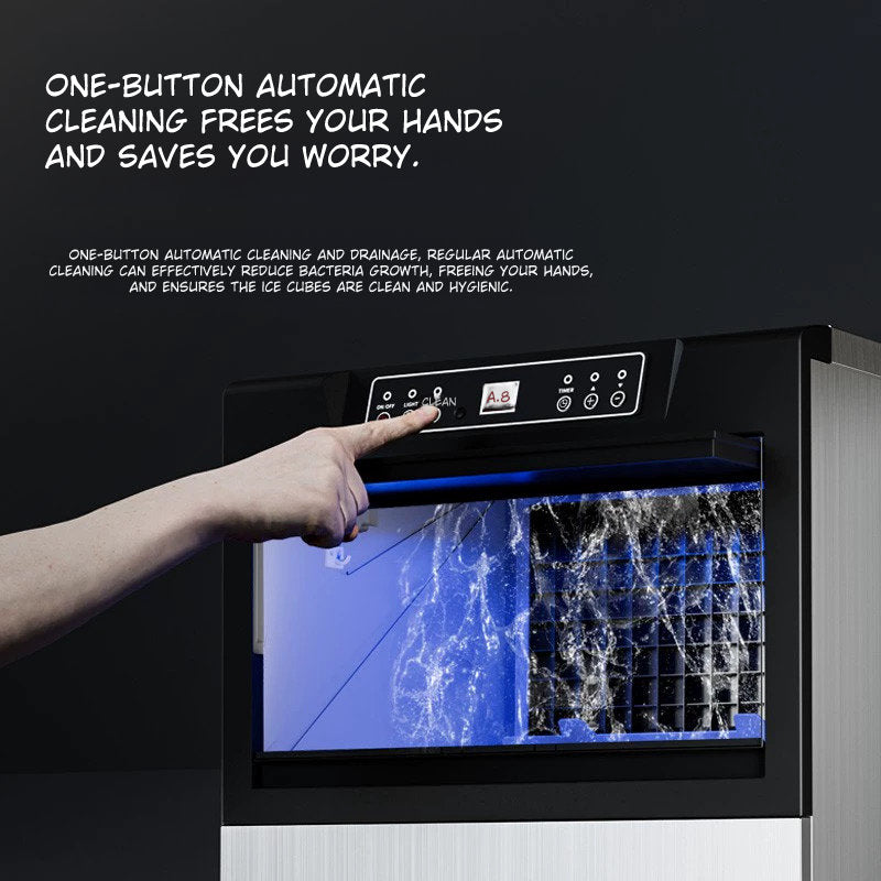 Chigo Commercial Automatic Square Ice Maker Machine for Coffee Tea Shops "Contact for Price"