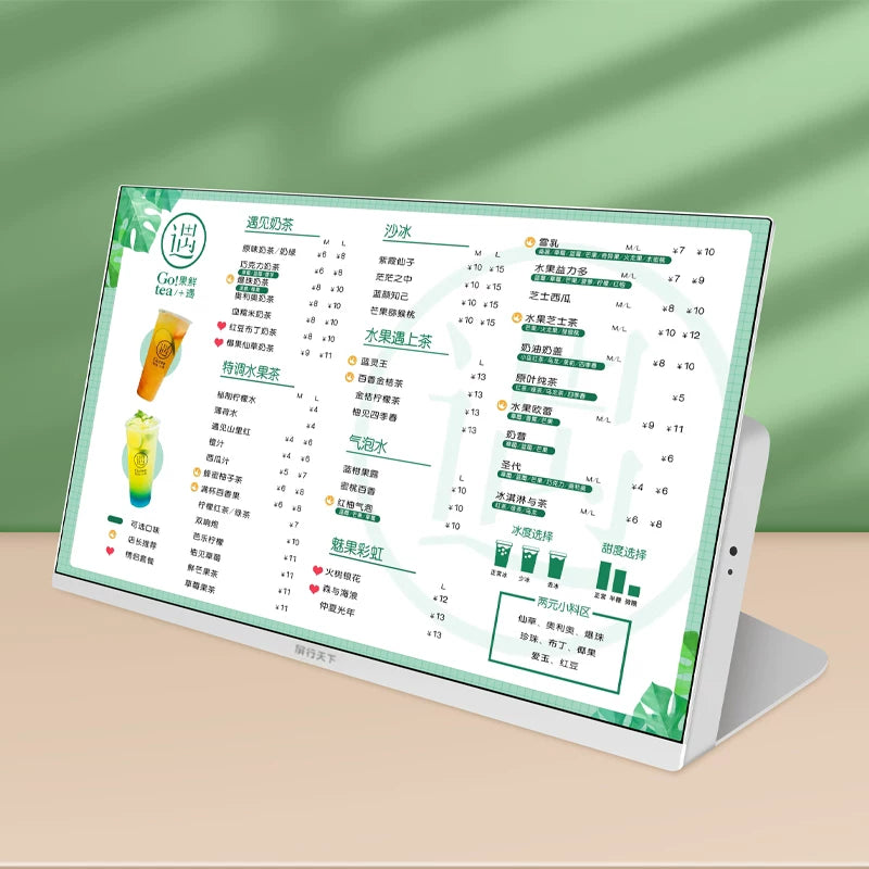 Electronic Digital Menu Display Screen Ordering Advertising Machine