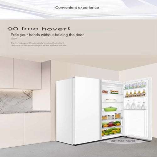 Haier BCD-618WGLSSEDW9 (leader) Side by Side 618L Fridge White 2Yrs Warranty