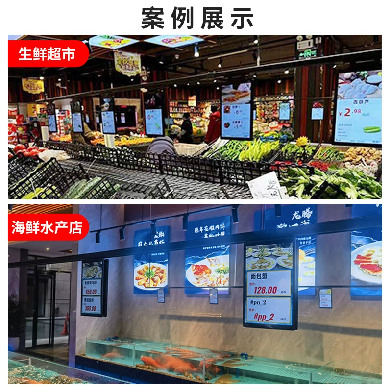 AOKIA LCD Smart Electronic Price Tag Shelf Label 10.1"