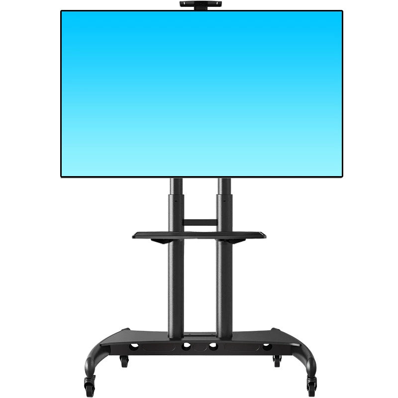 Premium Universal Mobile TV Floor Stand with Wheels for LCD LED Displays