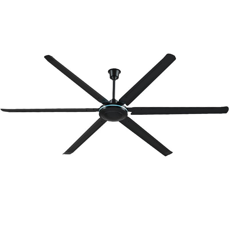 AUX 80-inch Industrial High-Power Ceiling Fan with Remote Control