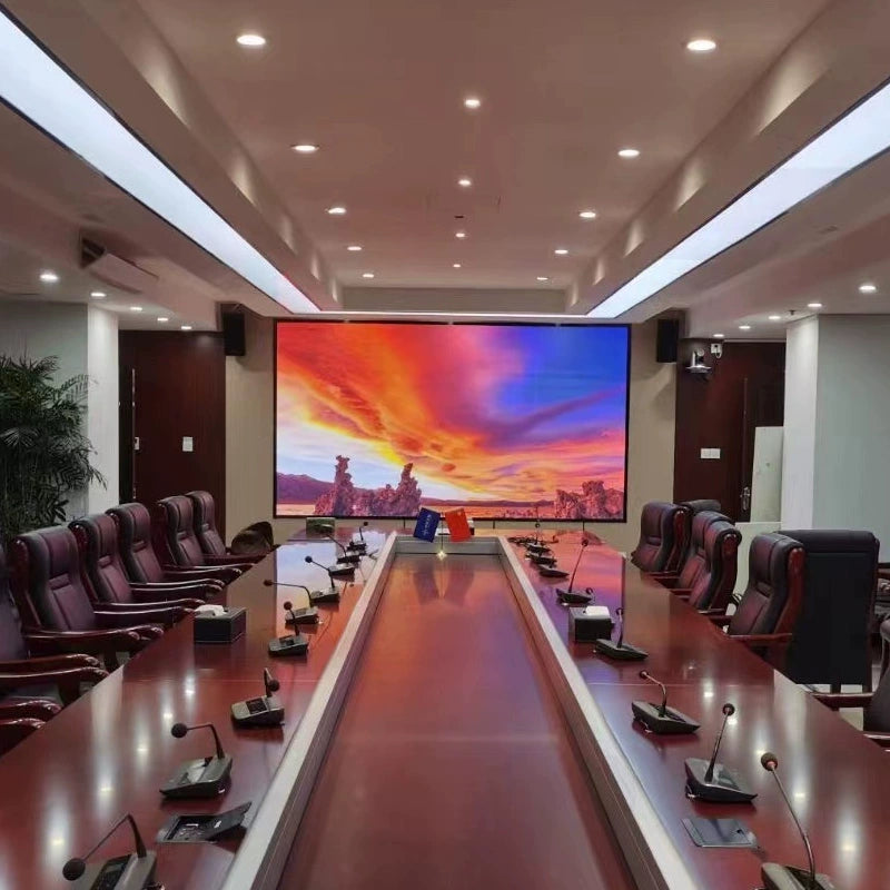 High-Resolution Indoor Full-Color LED Display Panel Seamless Splicing
