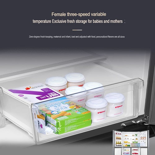 Haier BCD-476WGHTDEDXM 476 Nett Litres  Energy Saving Fridge 4 Door 1Yr Warranty Commercial Use