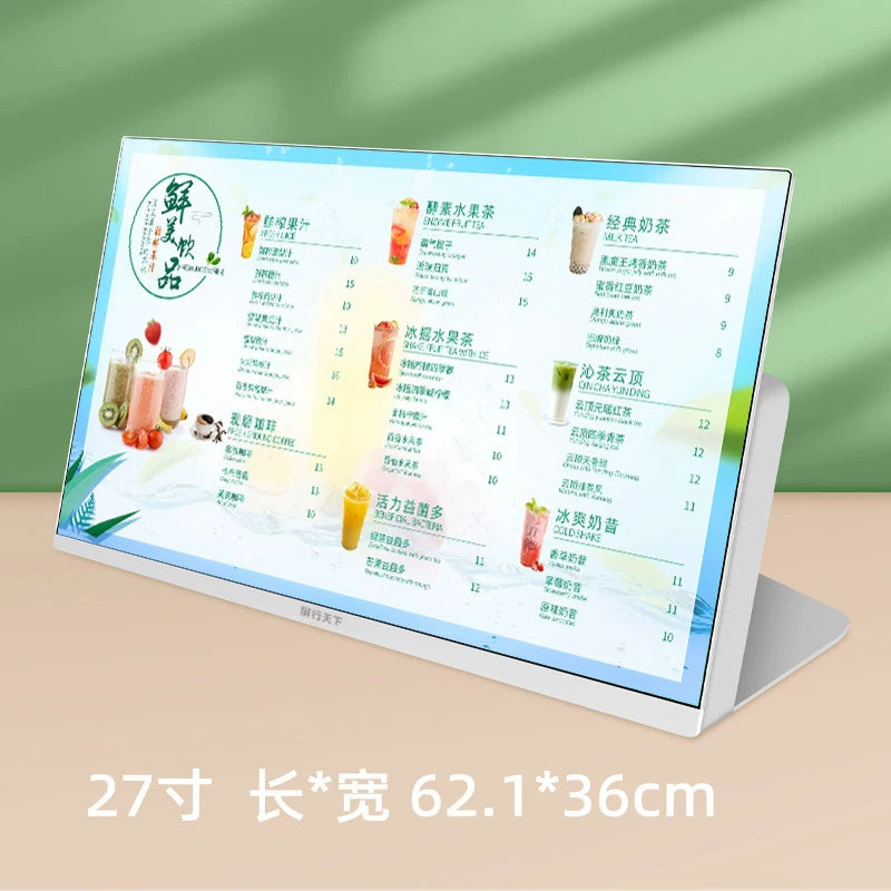 Electronic Digital Menu Display Screen Ordering Advertising Machine