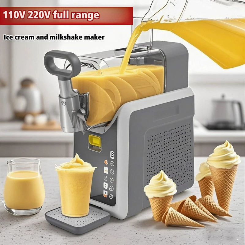 Commercial Automatic Snow Melting Machine Smoothie Slush Maker High Efficiency Cooling System - Lion City Company