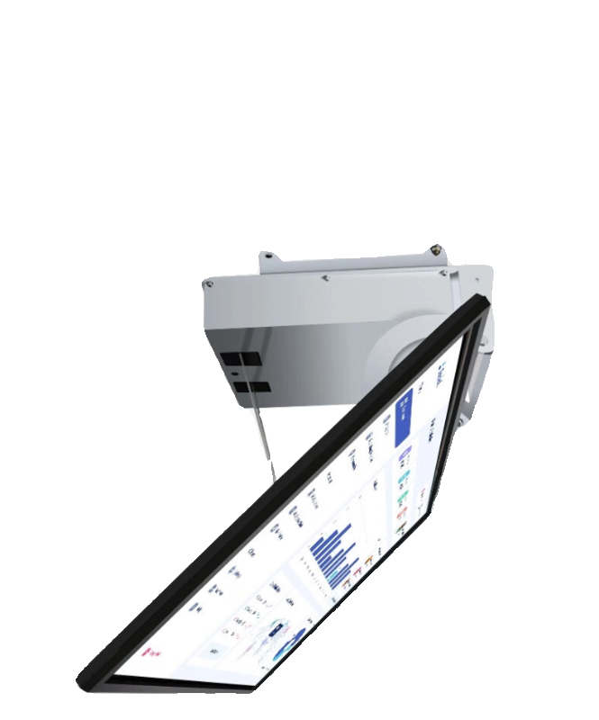 Electric Ceiling Mount for LCD TVs – Hidden Folding Flipper Rack